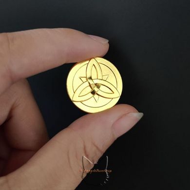 Lucky metal coins "Mora" from the gaming universe "Genshin Impact" - 100 pcs., 2 cm