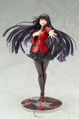 Anime figure "Yumeko Jabami - Crazy Excitement (Kakegurui)" - 21.5 cm, Completed Model, Yumeko Jabami, 21.5 cm, Hard body, Boxed, Copy (Replica)