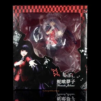 Аніме фігурка "Юмеко Джабамі (Yumeko Jabami) - Шалений азарт (Kakegurui)" - 21.5 см, Completed Model (завершена модель), Юмеко Джабамі, 21.5 см, Тверде тіло, З коробкою, Копія