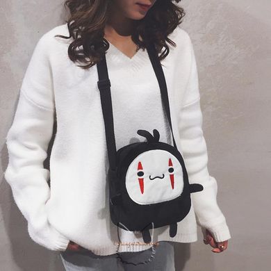 Faceless Man's Bag Based on the Anime Spirited Away - Red