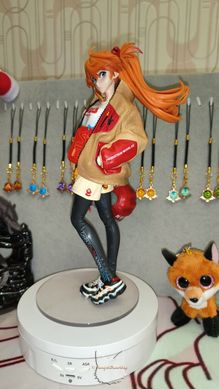 Anime figure "Asuka Langley Soryu" - "Evangelion (Evangelion 3.0+1.0)" - 23 cm, copy