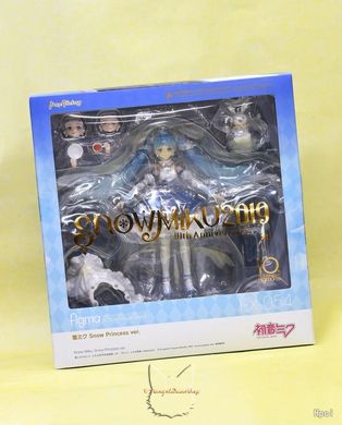 Anime figure (figma EX-054) "Hatsune Miku Snow Princess Ver." 10th anniversary - Vocaloid - 13.5 cm, original